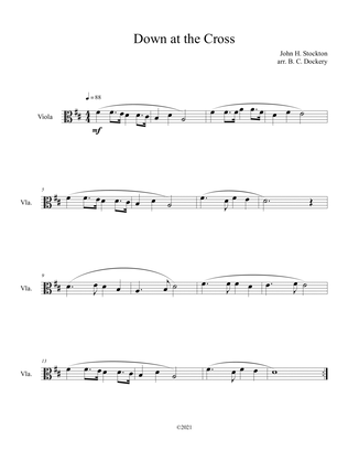 Down at the Cross (Viola Solo)