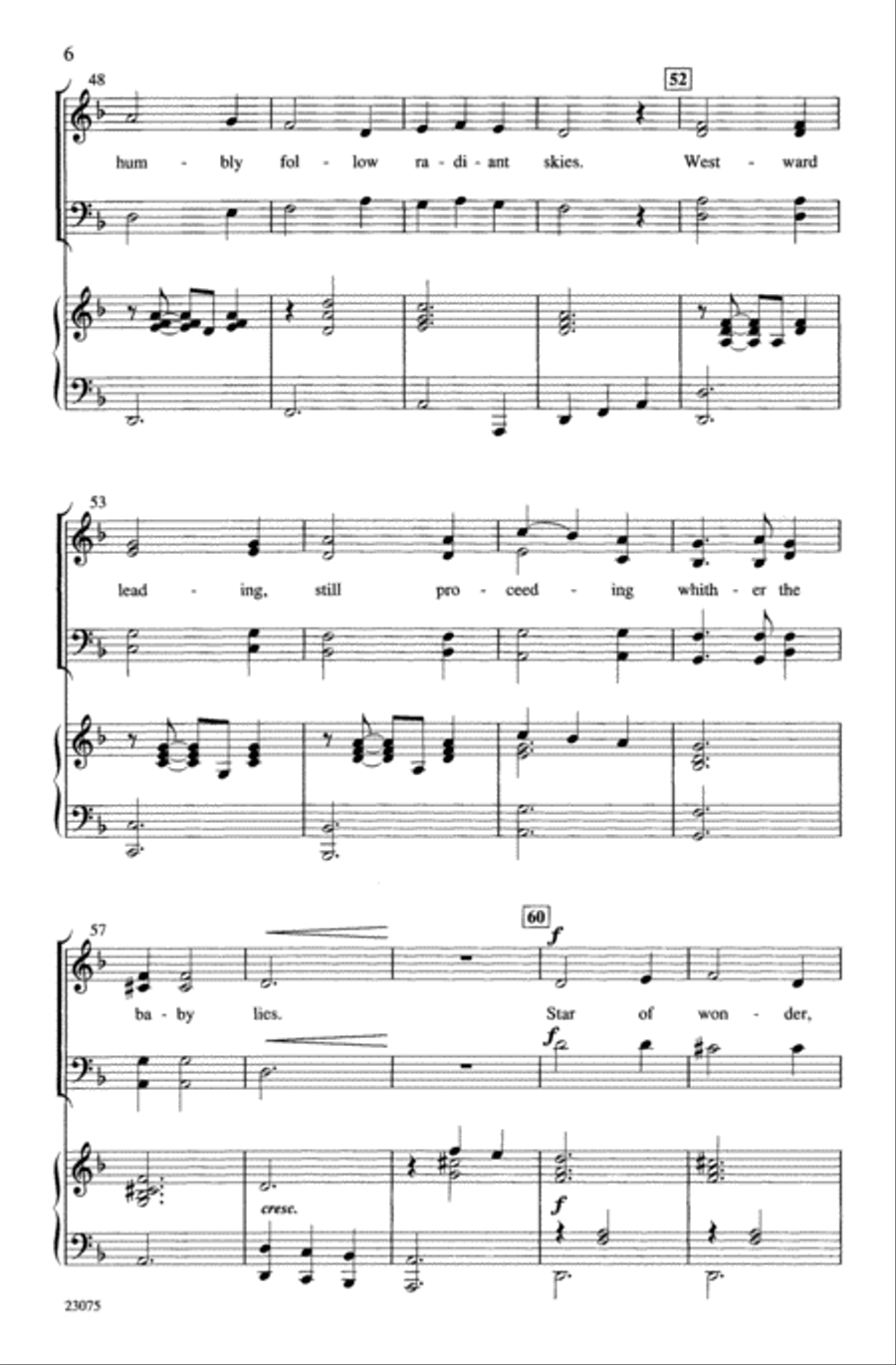 We Three Kings We Three Kings Choir scores gallery preview page 5