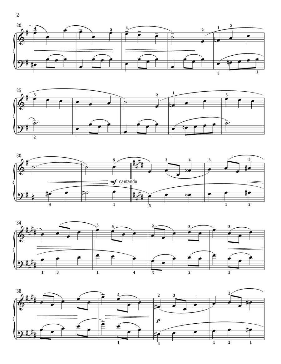 Tale Of An Old Organ-Grinder, Op. 88, No. 3 Organ scores gallery preview page 2