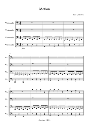 Motion - Easy Cello Quartet