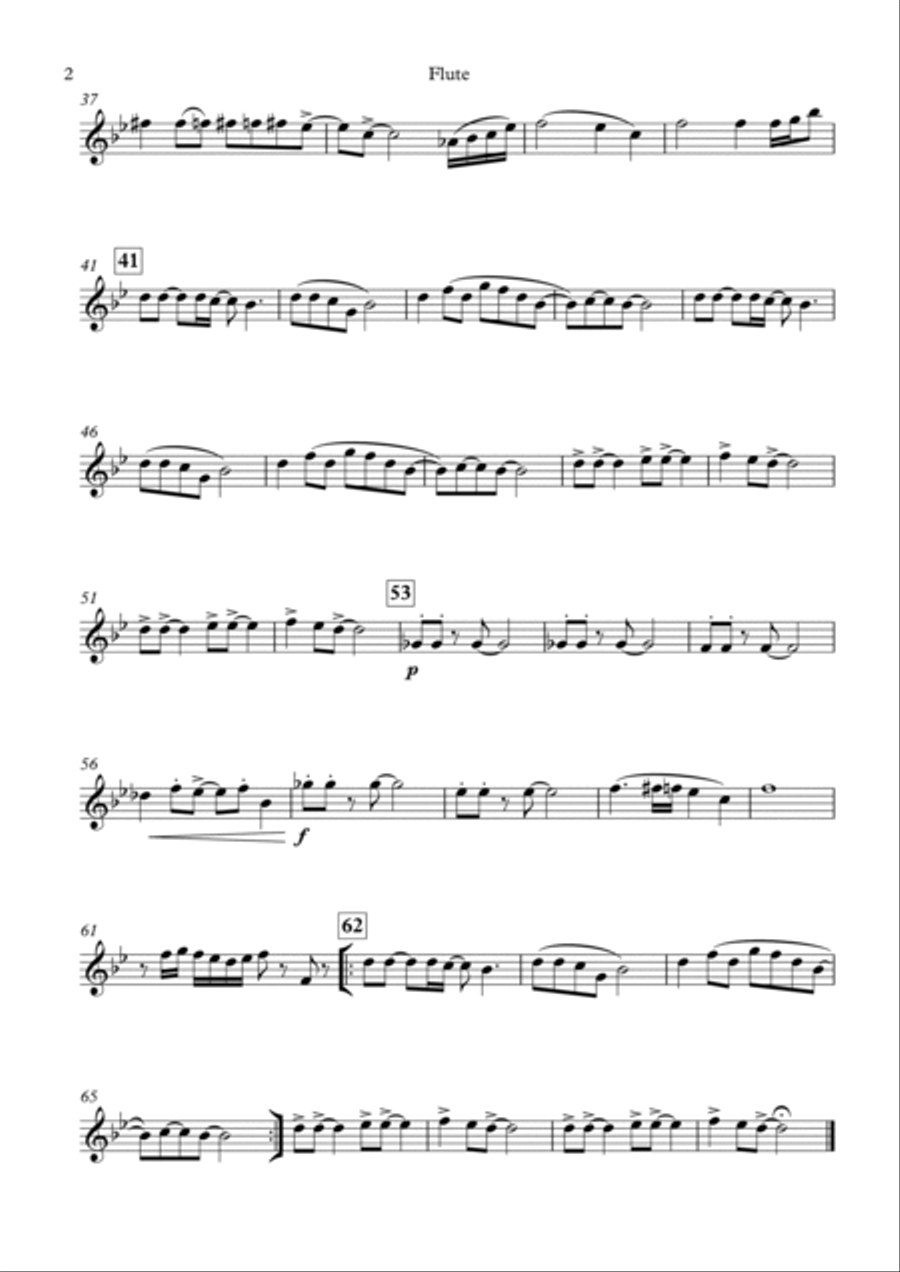Lady Madonna Woodwind Trio scores gallery preview page 3