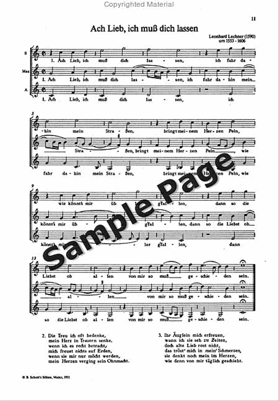 9 Love Madrigals SSA scores gallery preview page 12