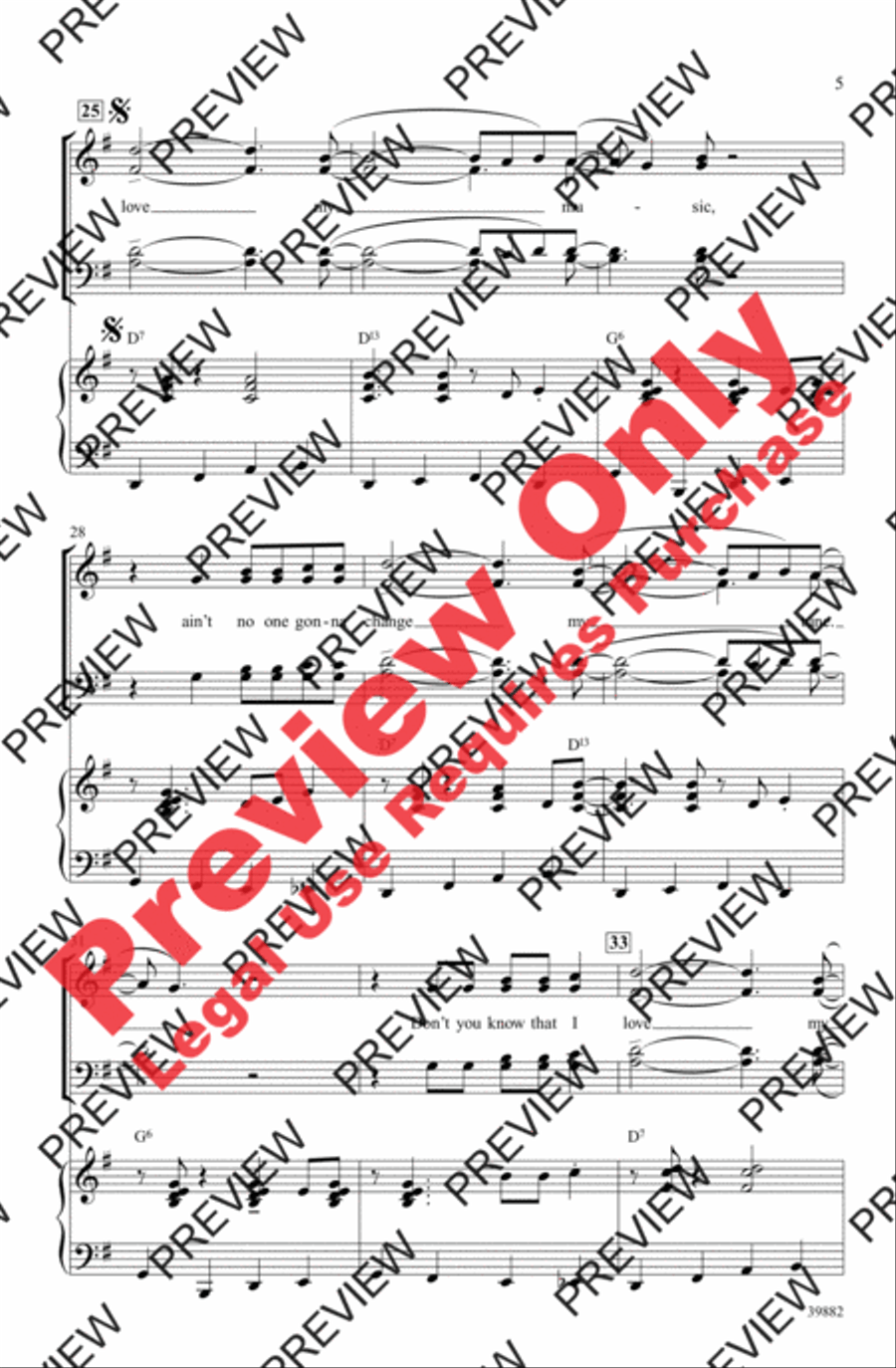 My Music - SoundTrax CD (CD only) Choir scores gallery preview page 5