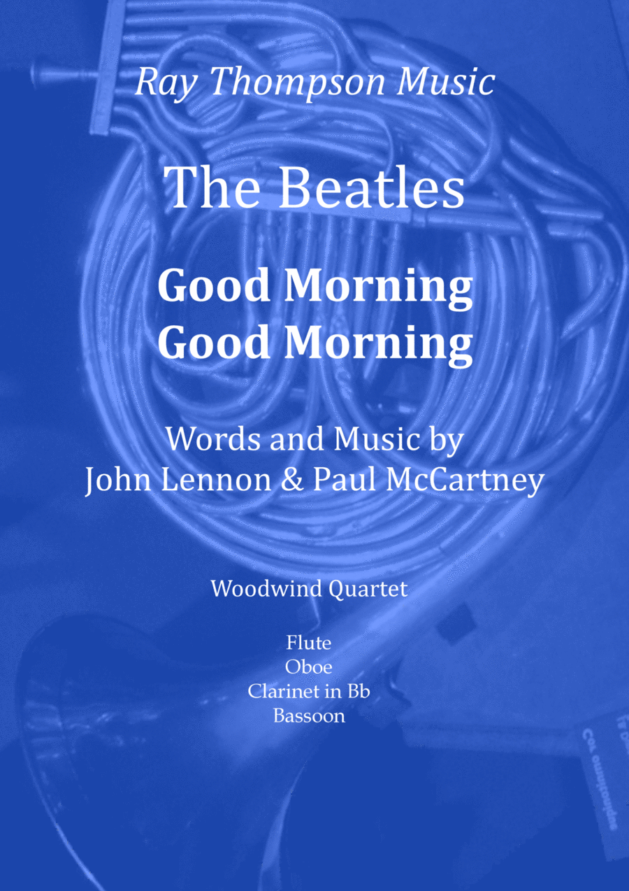 Good Morning Good Morning Woodwind Quartet scores gallery preview page 1