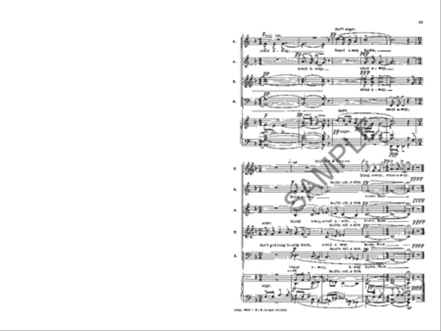 Steal Away SATB Steal Away SATB 4-Part scores gallery preview page 2