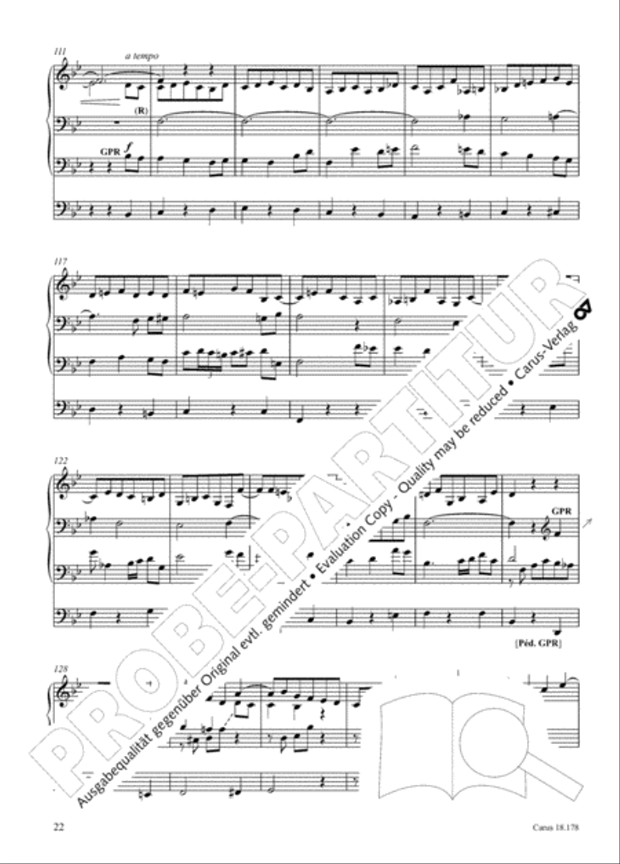 Symphonie No. II pour Orgue Organ scores gallery preview page 37