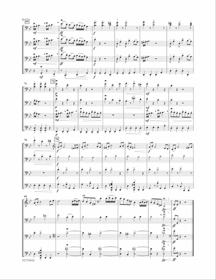 Procesion de los Toreros Procesion de los Toreros Cello scores gallery preview page 6