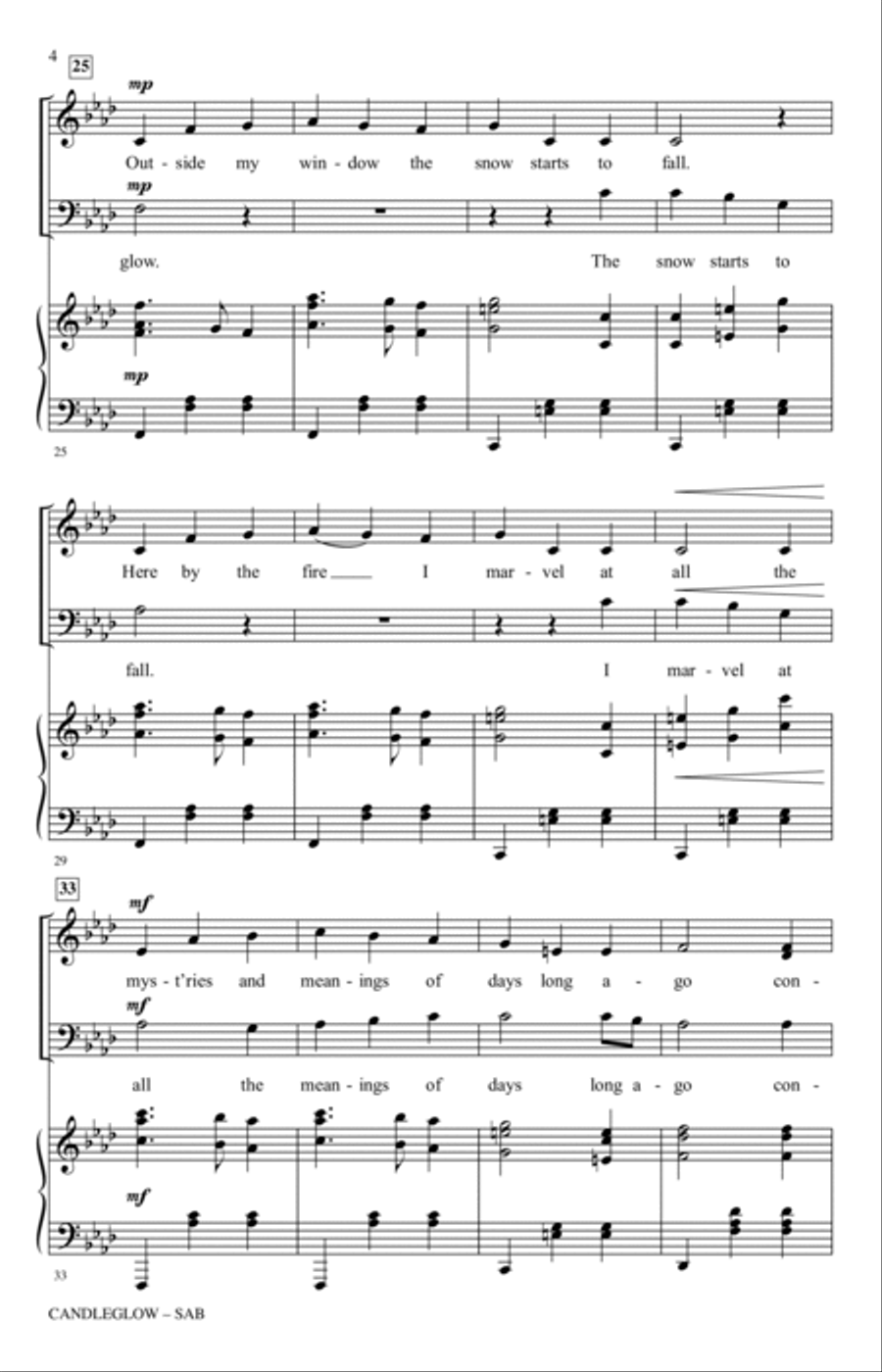 Candleglow 3-Part scores gallery preview page 3