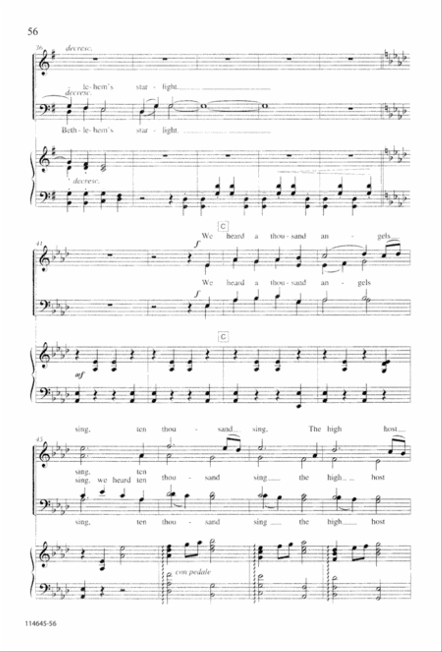 The Newborn King The Newborn King 4-Part scores gallery preview page 64