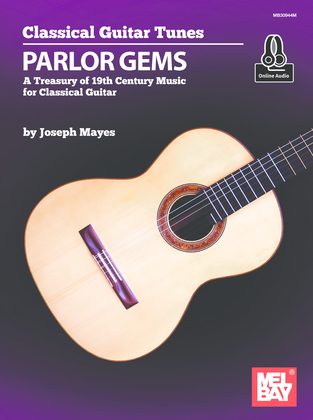 Book cover for Classical Guitar Tunes - Parlor Gems