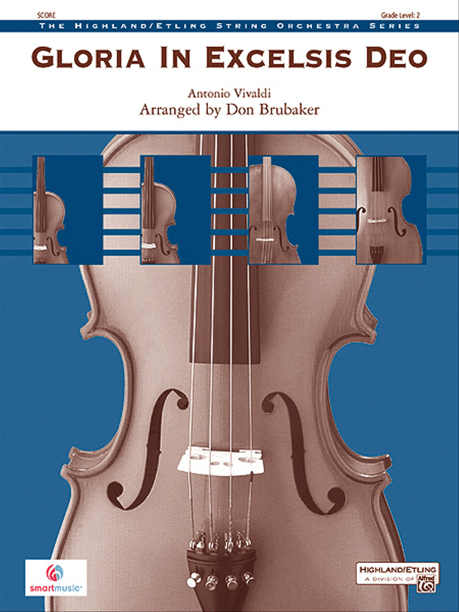 Gloria In Excelsis Deo (score only) String Orchestra scores gallery preview page 1