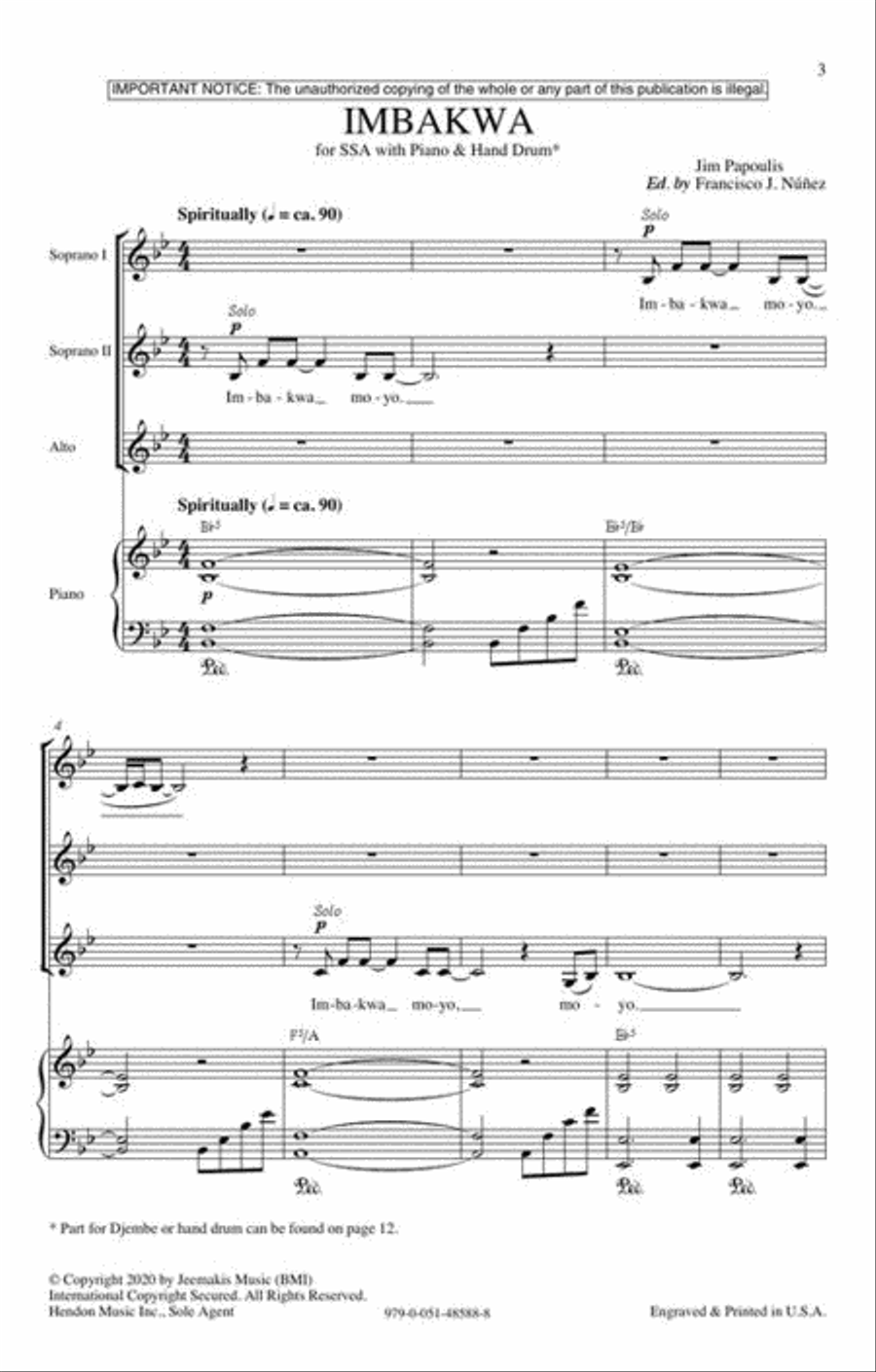 Imbakwa SSA scores gallery preview page 4