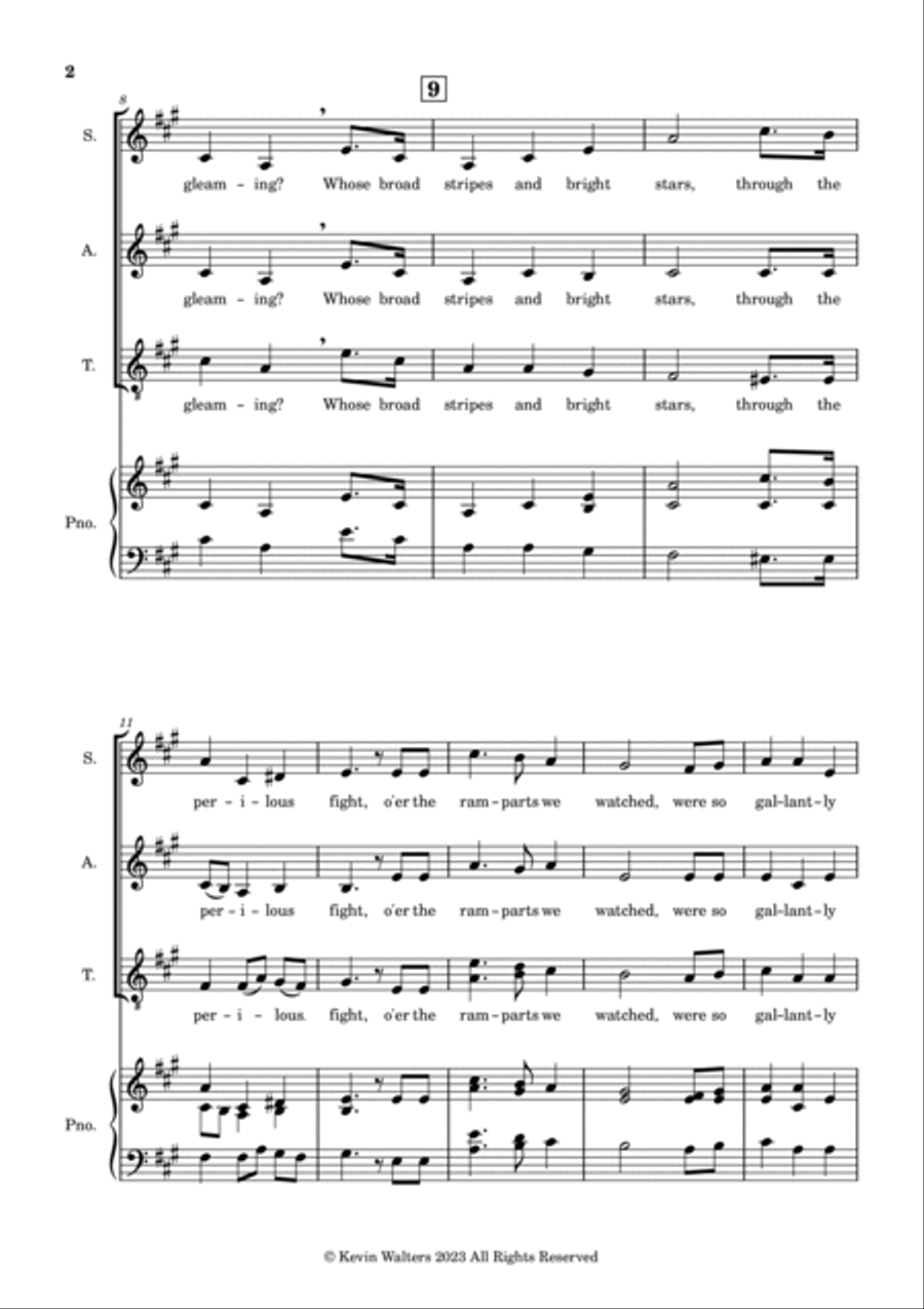 The Star-Spangled Banner SAT scores gallery preview page 2