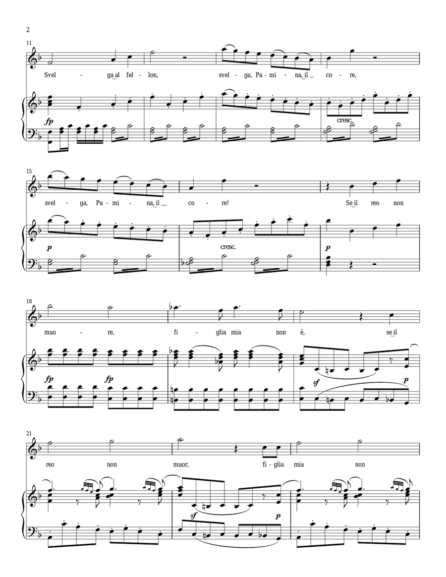 Queen Of The Night's Vengeance Aria Voice Solo scores gallery preview page 2