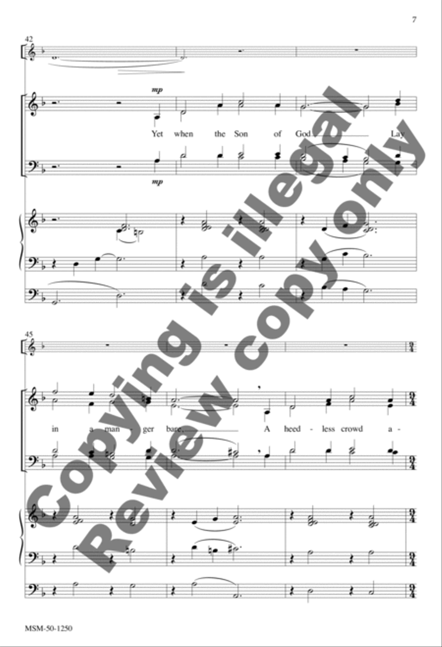 Still Shining in the Holy Light 4-Part scores gallery preview page 7