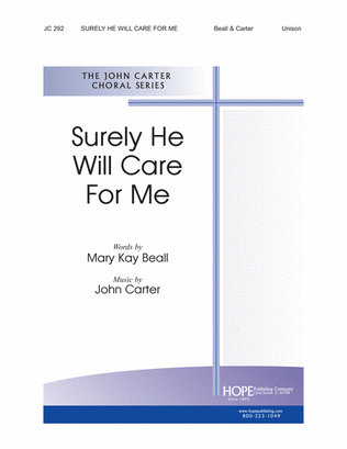 Book cover for Surely He Will Care for Me