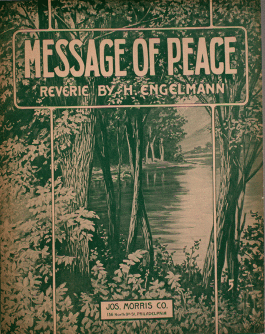 Message of Peace. Reverie Piano Solo scores gallery preview page 1