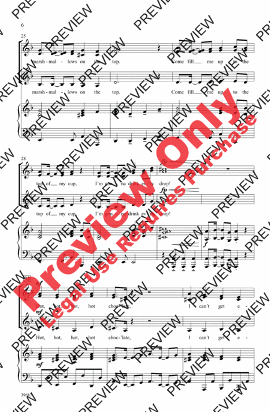 Hot Chocolate! Women's Choir scores gallery preview page 5