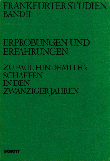 Frankfurter Studien Vol. 2