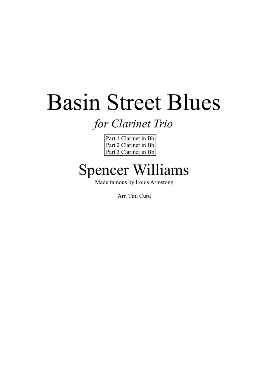 Basin Street Blues