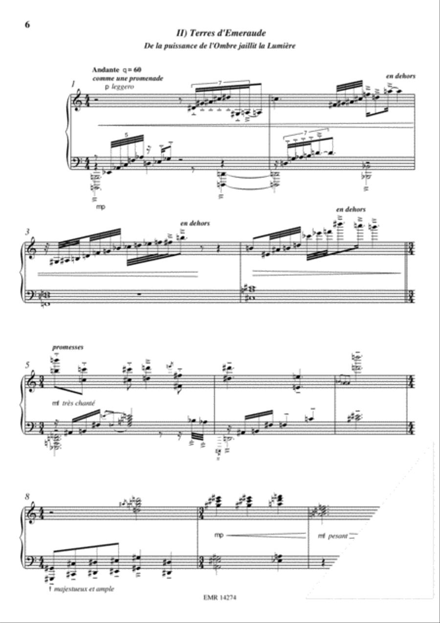Trois Esquisses Trois Esquisses Piano Solo scores gallery preview page 4