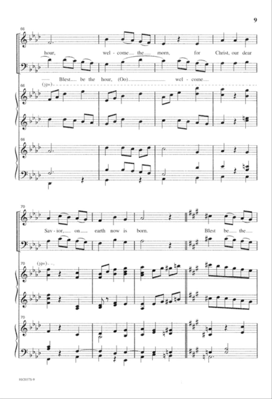 As Lately We Watched As Lately We Watched 4-Part scores gallery preview page 9