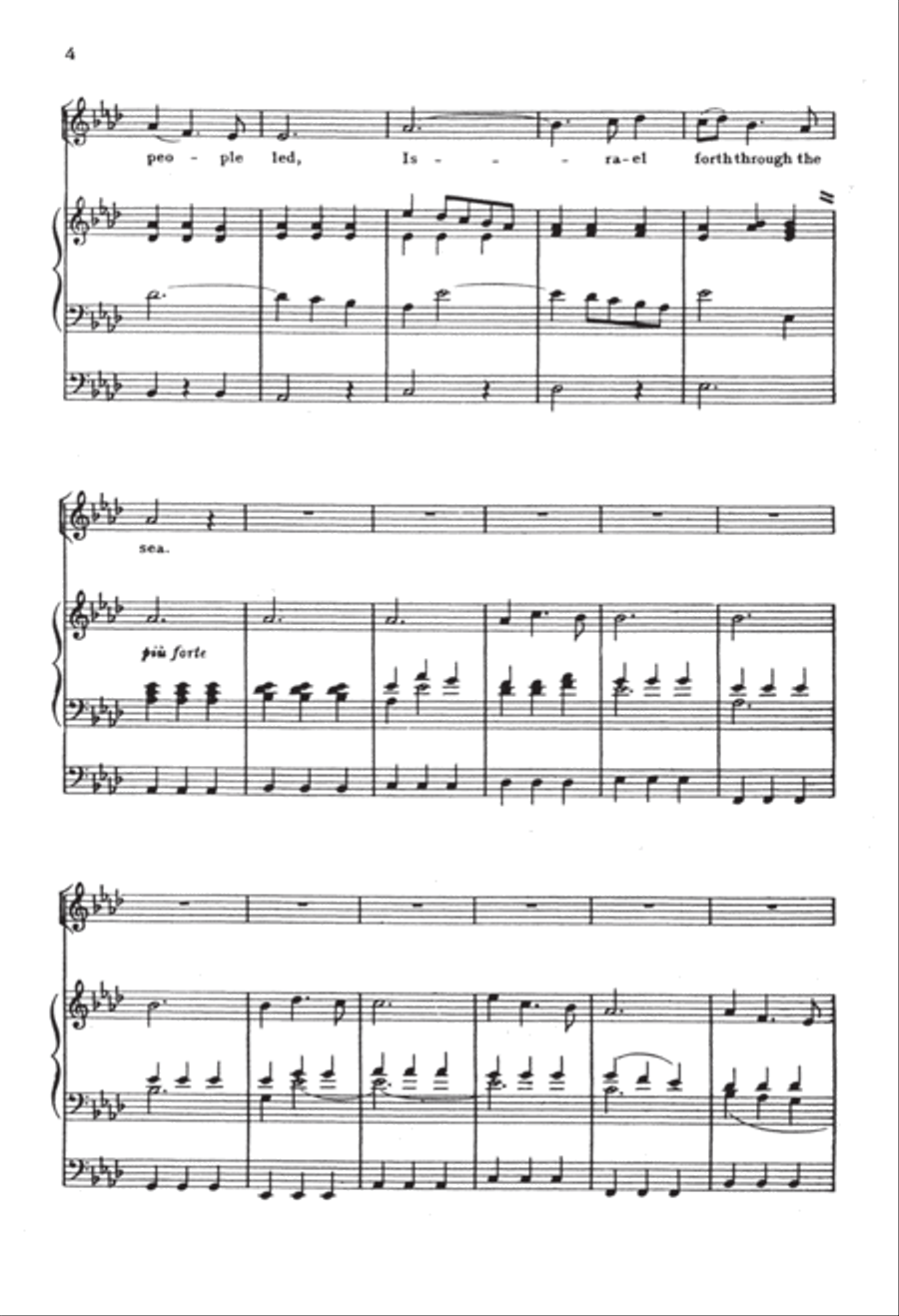 Thanks Be To Thee Thanks Be To Thee Unison Choir scores gallery preview page 3