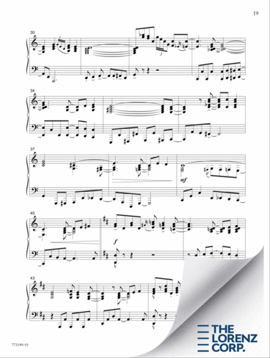 I Come To Thee Piano Solo scores gallery preview page 20