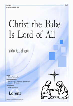 Book cover for Christ the Babe Is Lord of All