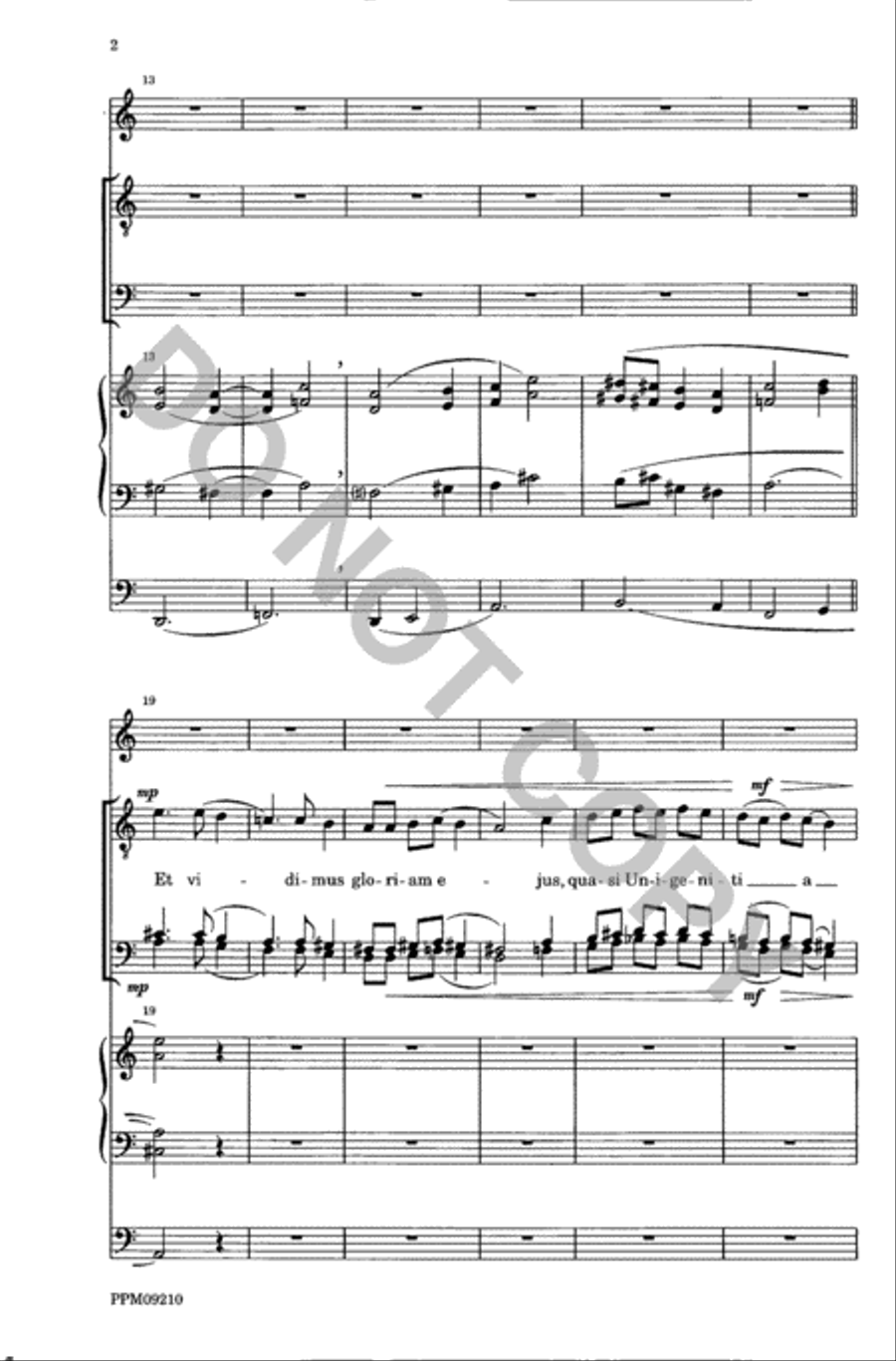 Verbum Caro Factum Est Verbum Caro Factum Est TTBB scores gallery preview page 3