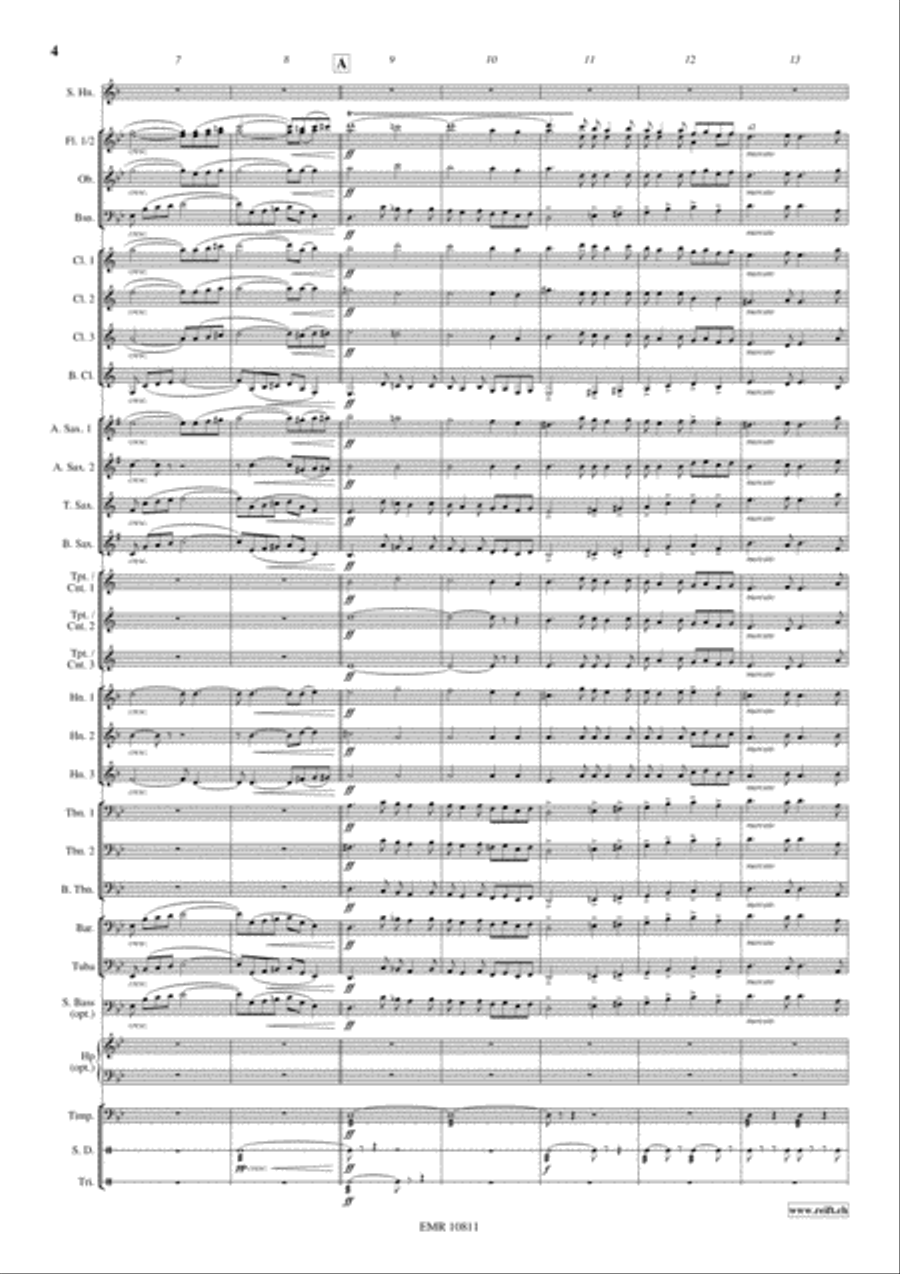 Horn Concerto Concert Band scores gallery preview page 5