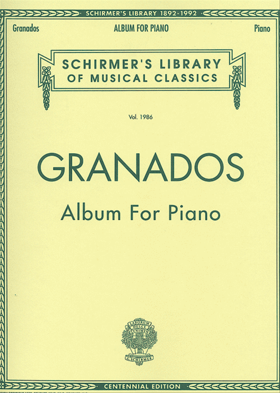 Album for Piano Piano Solo scores gallery preview page 1
