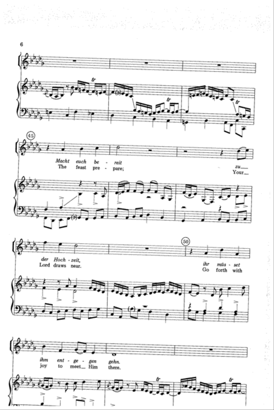 Wachet Auf (Sleepers Awake) 4-Part scores gallery preview page 2