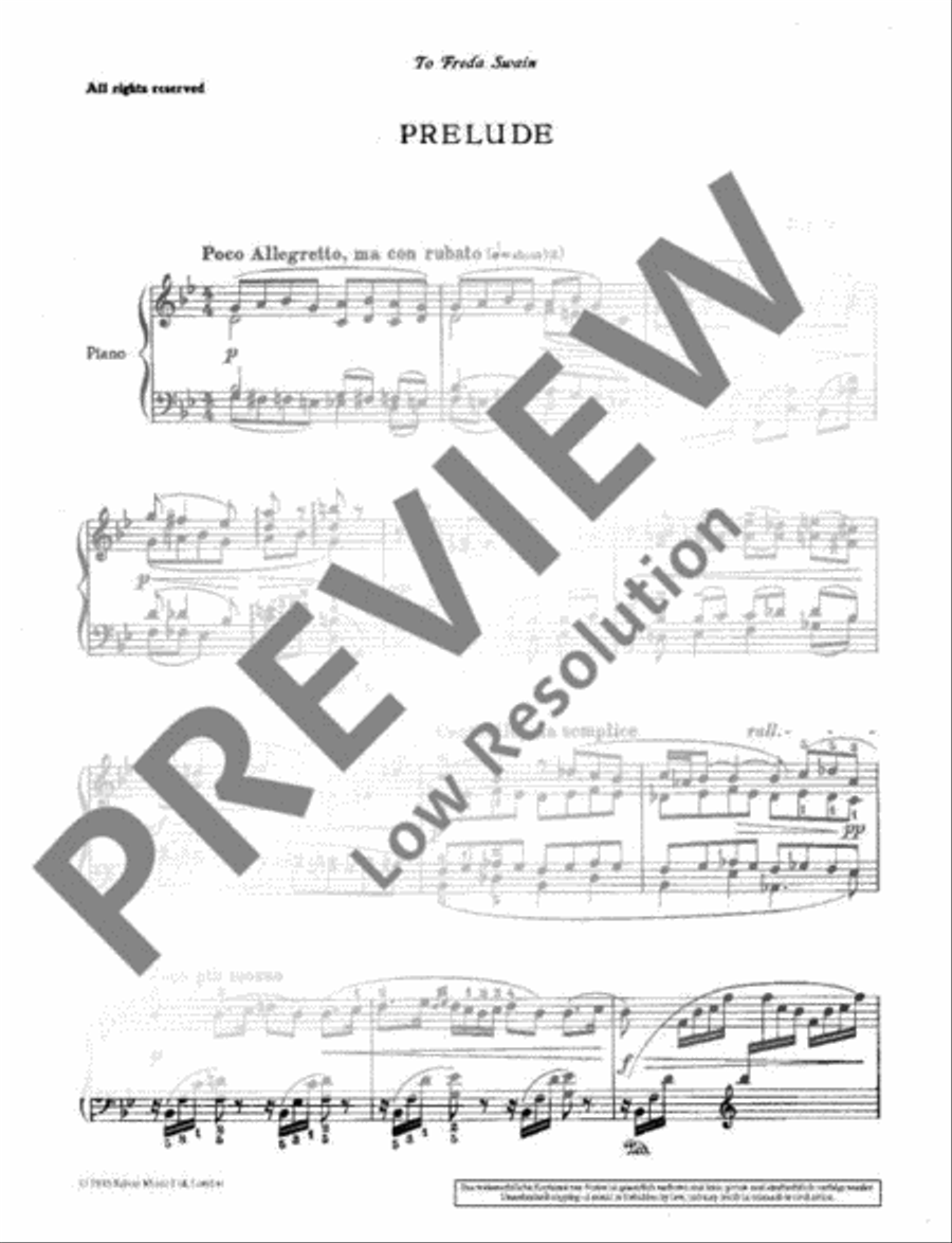 Two Pieces Piano Solo scores gallery preview page 4
