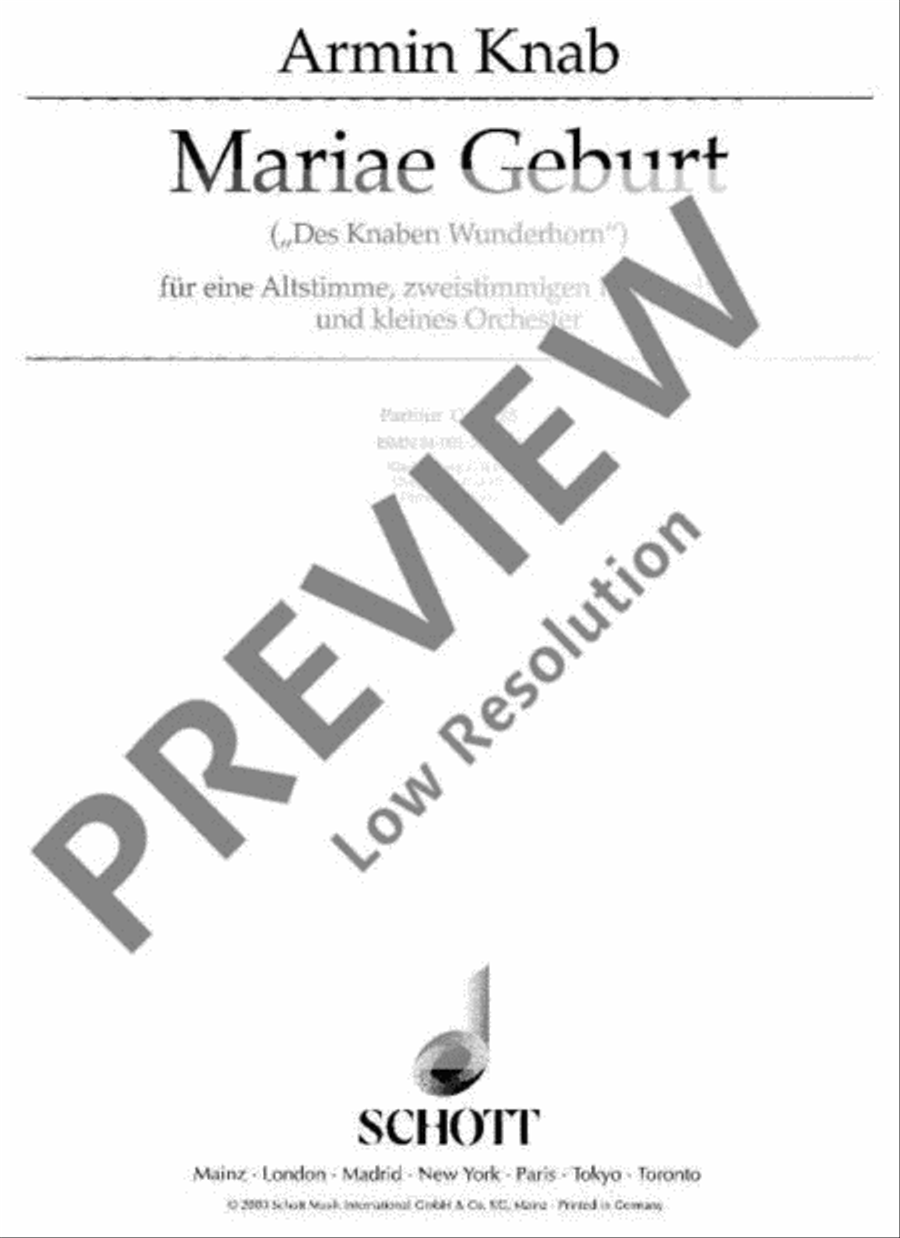 Mariae Geburt SA scores gallery preview page 2