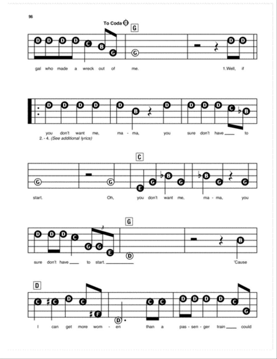 T For Texas Electronic Keyboard scores gallery preview page 2