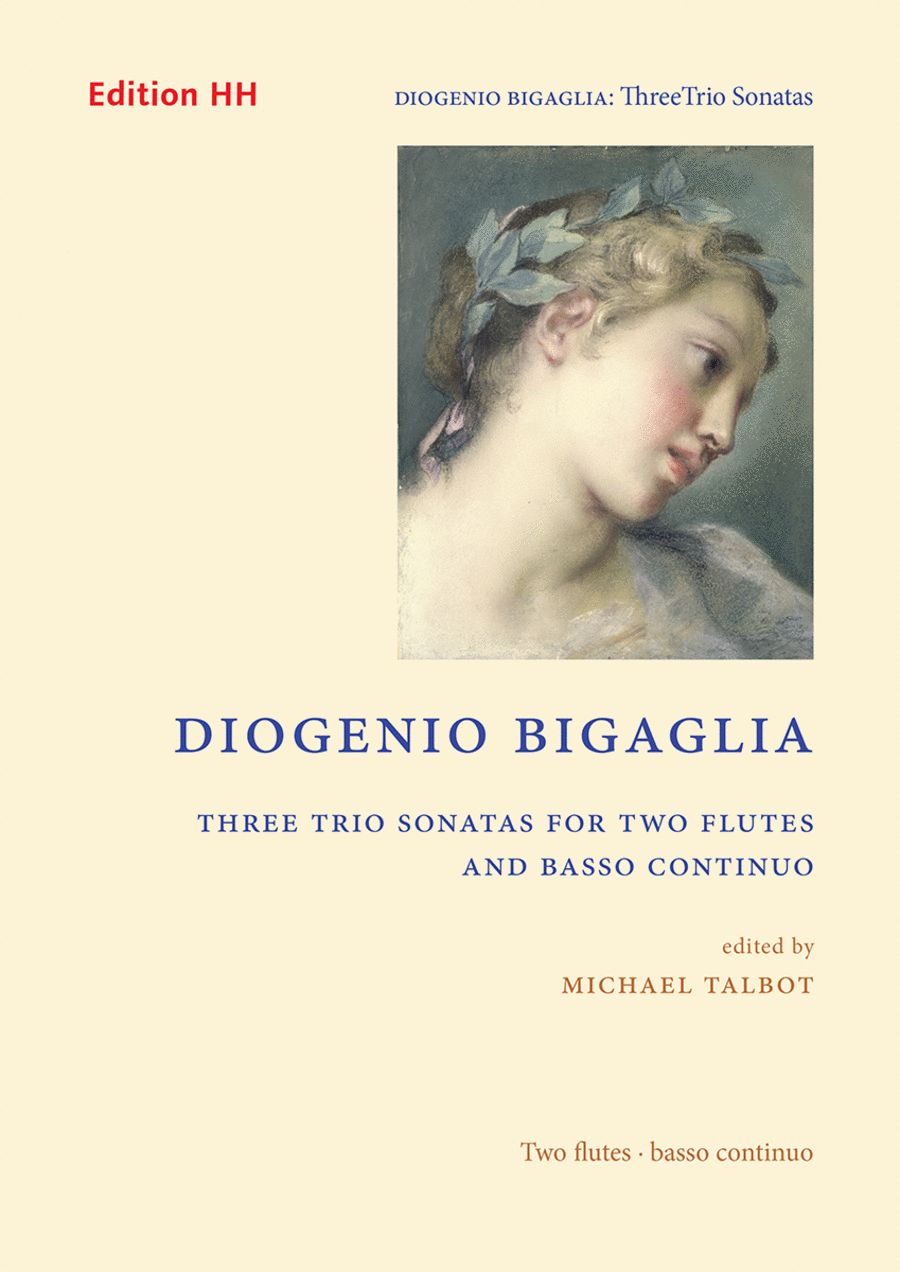 Three Trio Sonatas Flute scores gallery preview page 1
