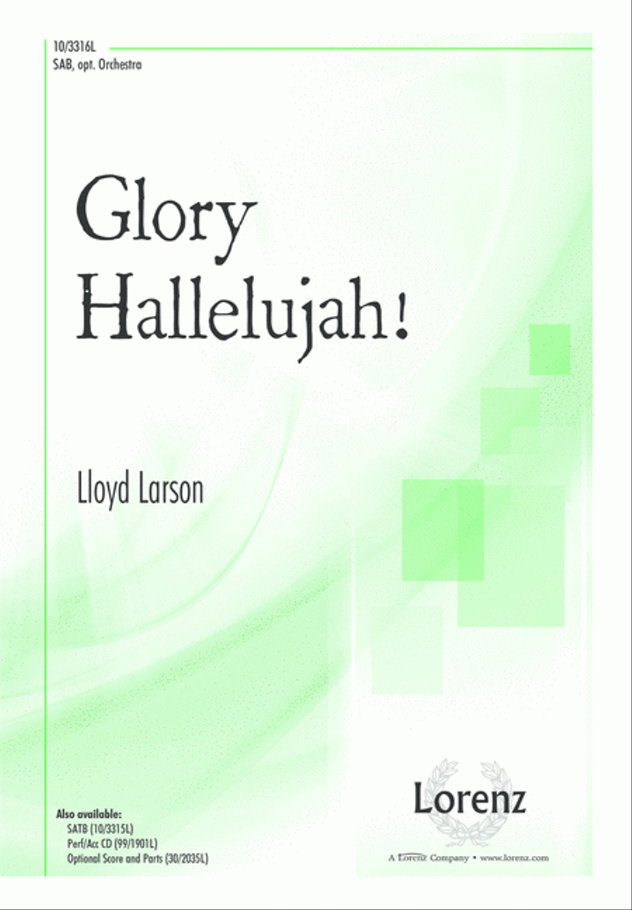 Glory Hallelujah! Glory Hallelujah! 3-Part scores gallery preview page 1