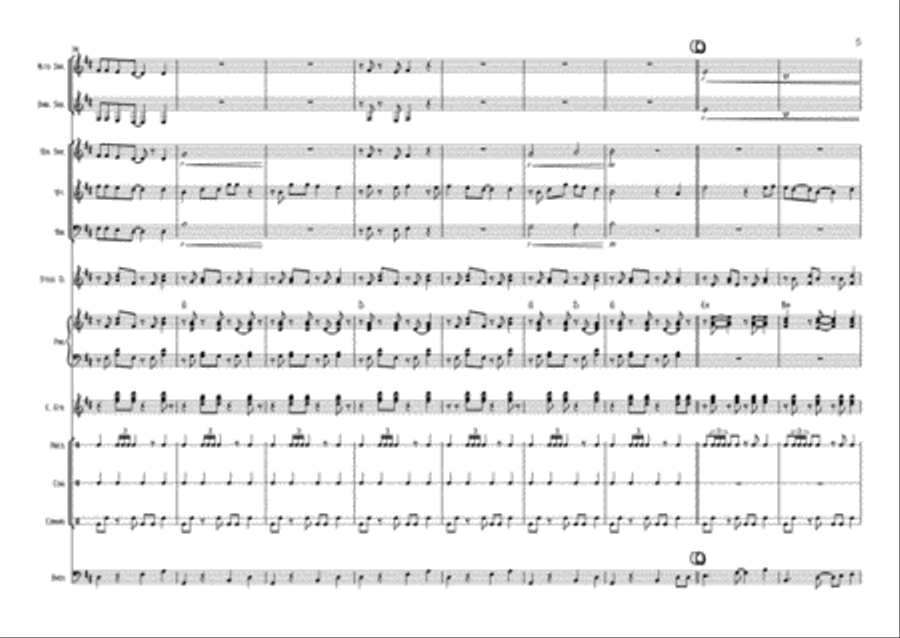 Calypso Mayaro Calypso Mayaro Large Ensemble scores gallery preview page 5