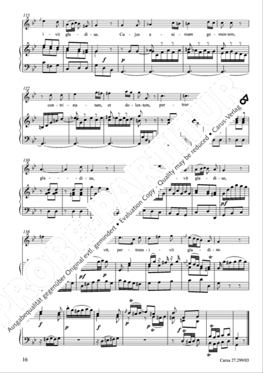 Stabat mater Stabat mater Women's Choir scores gallery preview page 17