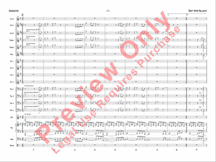 Don't Stop Believin' Jazz Ensemble scores gallery preview page 5