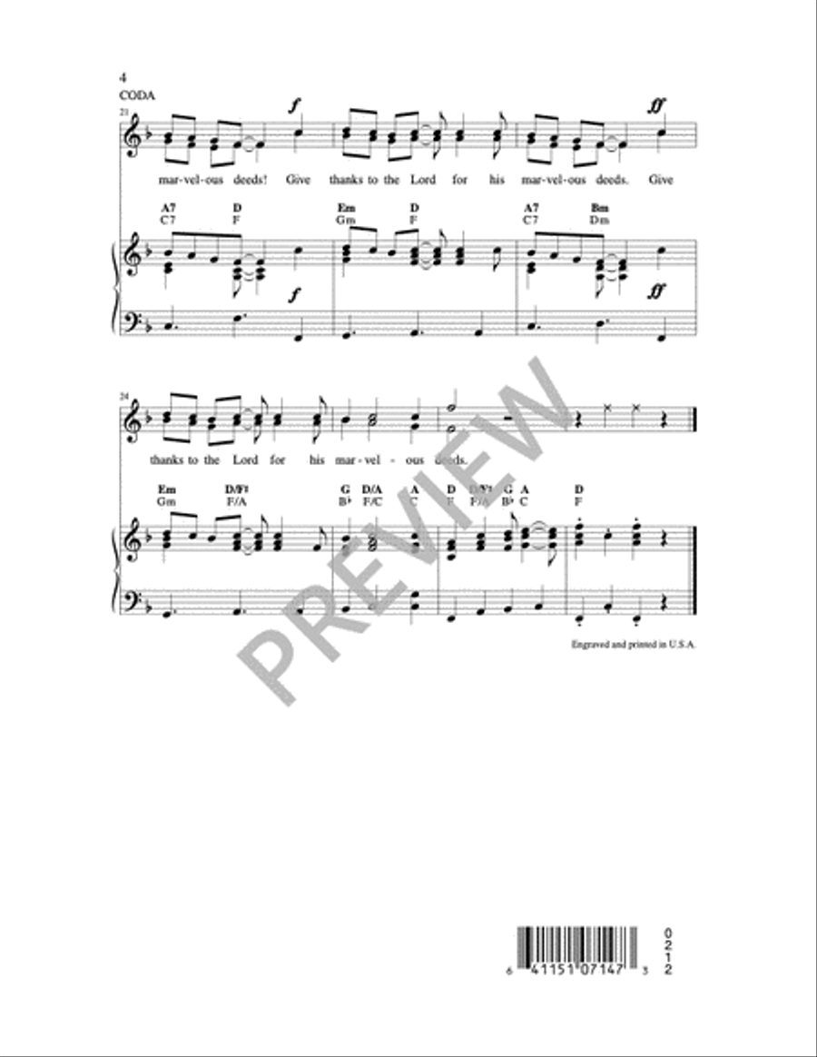 Give Thanks Give Thanks SA scores gallery preview page 2