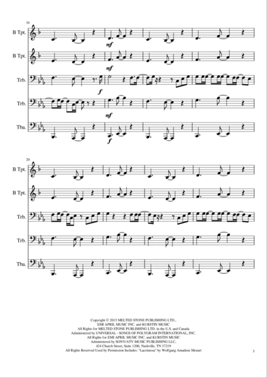 Hello Brass Ensemble scores gallery preview page 3