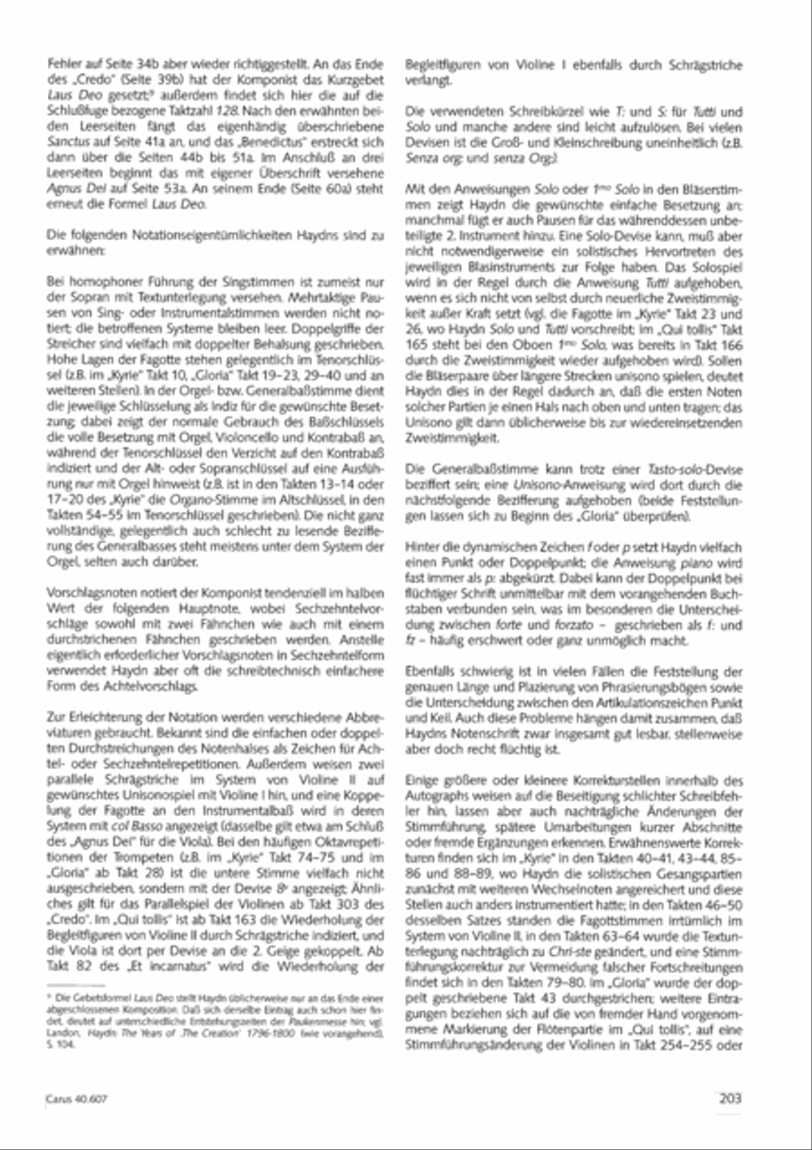 Mass in time of war (Missa in tempore belli) 4-Part scores gallery preview page 211