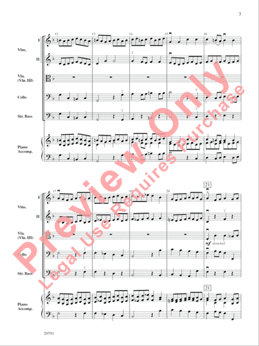 Brandenburg Concerto No. 2 (3rd Movement)