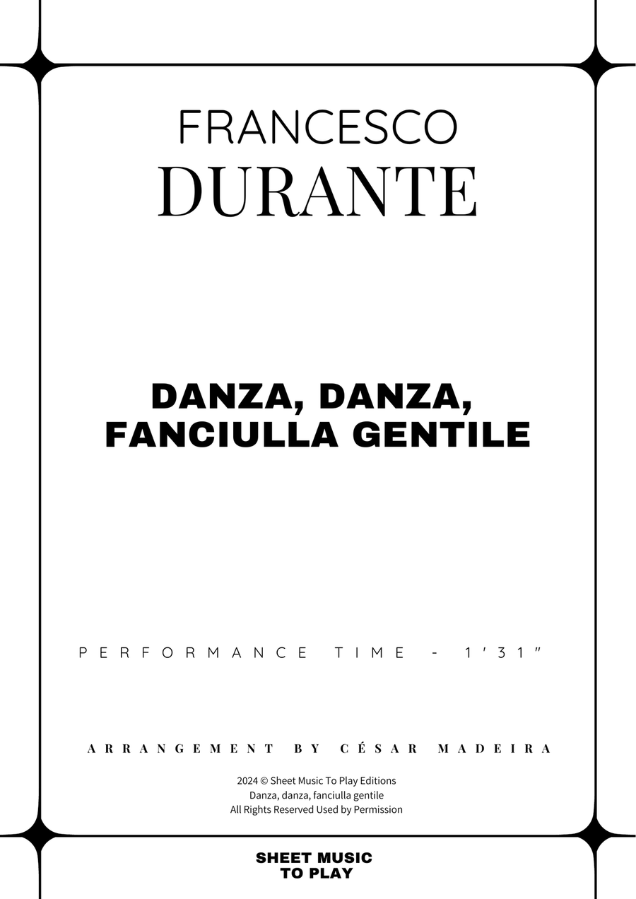Danza, danza, fanciulla gentile - Trombone and Piano (Full Score and Parts) Piano scores gallery preview page 2