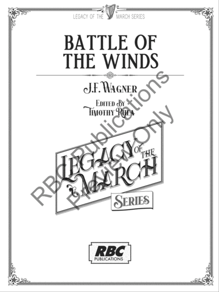 Battle Of The Winds Battle Of The Winds Concert Band scores gallery preview page 2