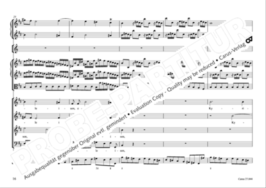 Messa per il Santissimo Natale 4-Part scores gallery preview page 7