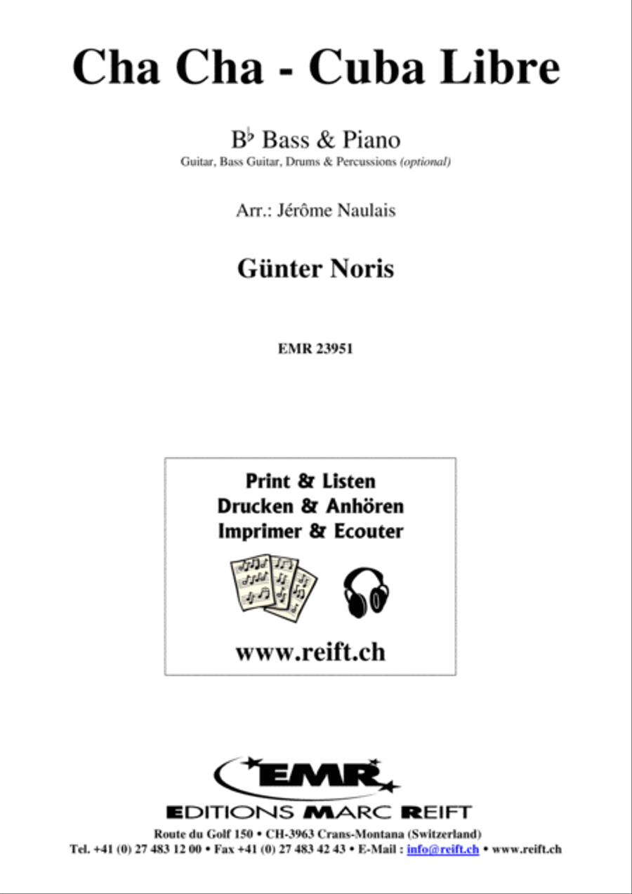 Cha Cha - Cuba Libre Cha Cha - Cuba Libre Bass Guitar scores gallery preview page 2