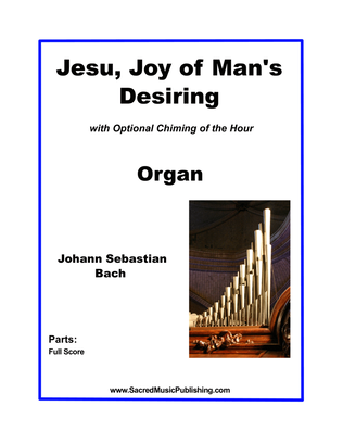 Book cover for Jesu, Joy of Man’s Desiring - Organ